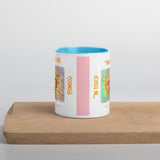 Plus Minus Co In touch with Cosmos Star, Mug with Color Inside, In touch with Cosmos Star, view 6
