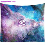 Plus Minus Co Indian Buddha Statue Meditation 7 Chakra Tapestry Wall, view 6