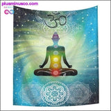 Plus Minus Co Indian Tapestry Wall Hanging Mandala Hippie Gypsy Bedspread, view 2