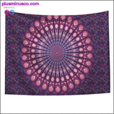 Plus Minus Co Indian Tapestry Wall Hanging Mandala Hippie Gypsy Bedspread, view 5