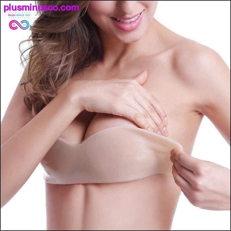 Plus Minus Co Invisible Push Up Bra Strapless Bras Dress Wedding Party