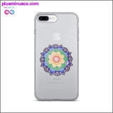 Plus Minus Co iPhone 7/7 Plus Case with a Colorful Mandala Print Design, view 2