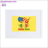 Plus Minus Co Italian Roots Matte Paper Framed Poster With Mat, view 2