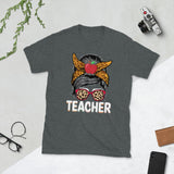 Plus Minus Co its a beautiful day for learning Unisex Tee, view 3