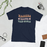 Plus Minus Co its a beautiful day for learning Unisex Tee, view 2