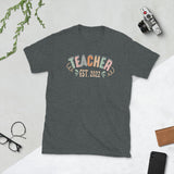 Plus Minus Co its a beautiful day for learning Unisex Tee, view 3