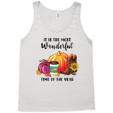 Plus Minus Co Its the most wonderful time of the year Tank Tops, view 3