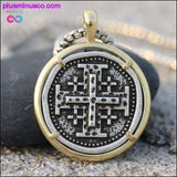 Plus Minus Co Jerusalem Crusaders Cross Templar Mens Hebrew Jewelry 5, view 4