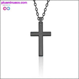 Plus Minus Co Jesus Necklace For Men Unisex Hip Hop Cool Long Chain, view 2