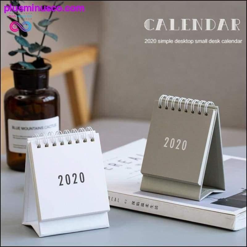 Plus Minus Co JIANWU simplicity agenda 2020 planner Table Calendar weekly