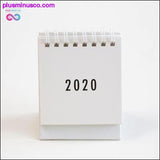 Plus Minus Co JIANWU simplicity agenda 2020 planner Table Calendar weekly, view 4