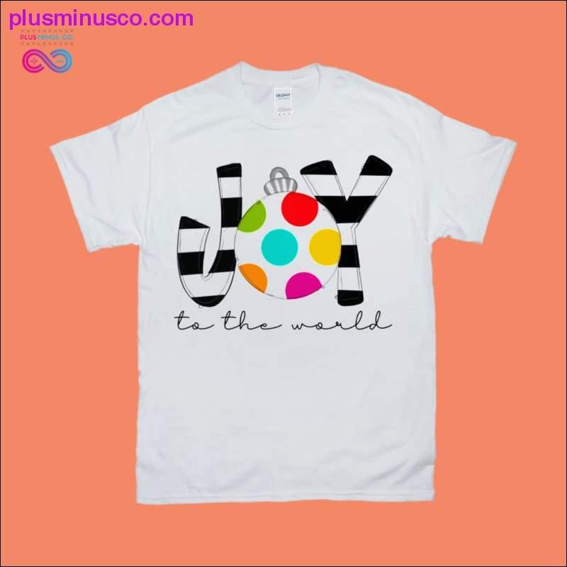 Plus Minus Co Joy the the world T-Shirts