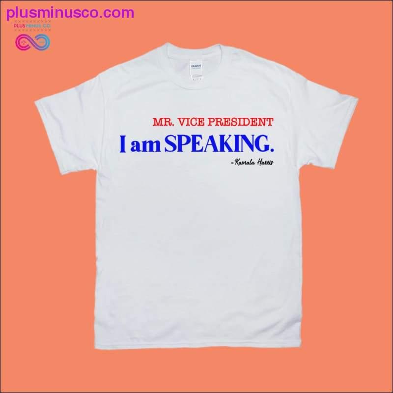 Plus Minus Co Kamala Harris Shirt, Mr Vice President I am Speaking