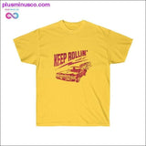 Plus Minus Co Keep Rolling with it Unisex Ultra Cotton Tee, view 3