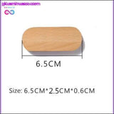 Plus Minus Co Key wood storage device wall logs key ring multifunctional, view 5