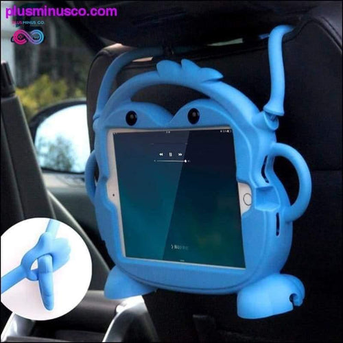 Plus Minus Co Kid Friendly Carry Silicone Case for iPad mini 1 2 3 4 7.9