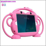 Plus Minus Co Kid Friendly Carry Silicone Case for iPad mini 1 2 3 4 7.9, view 2