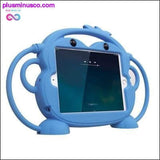 Plus Minus Co Kid Friendly Carry Silicone Case for iPad mini 1 2 3 4 7.9, view 3