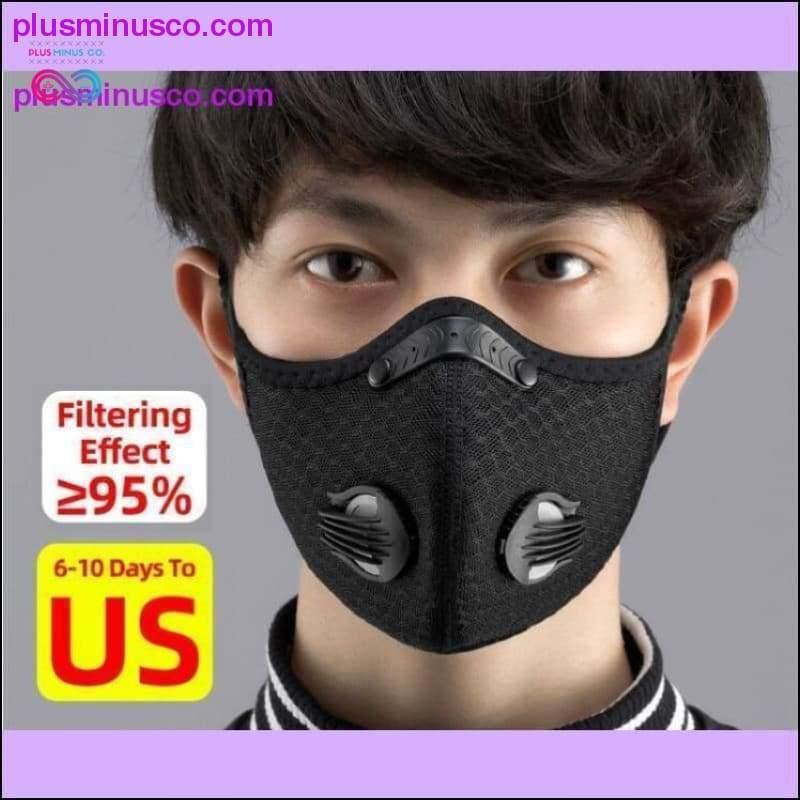 Plus Minus Co KN95 Anti-fog Breathable Dust-proof Cycling Face Mask with