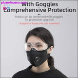 Plus Minus Co KN95 Anti-fog Breathable Dust-proof Cycling Face Mask with, view 4