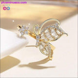 Plus Minus Co Korean new design fashion jewelry smart fairy copper inlaid, view 3