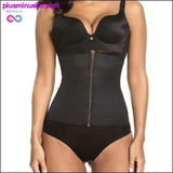Plus Minus Co Korsett Body Shaper Latex Taille Trainer Zipper Unterbrust, view 6