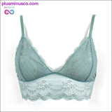 Plus Minus Co Ladies Lace Bralette Sexy Lingerie Underwear Intimate 3/4, view 3