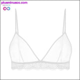 Plus Minus Co Ladies Lace Bralette Sexy Lingerie Underwear Intimate 3/4, view 5