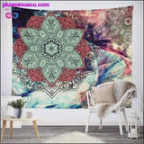 Plus Minus Co Lannidaa Classical Elephant Mandala Tapestry Wall Hanging, view 2