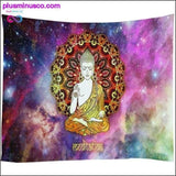 Plus Minus Co Large Size Retro Buddha Decorative Galaxy Tapesties Indian, view 2