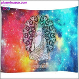 Plus Minus Co Large Size Retro Buddha Decorative Galaxy Tapesties Indian, view 3