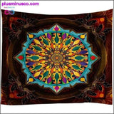Plus Minus Co Large Size Wall Mandala Tapestry Bohemian Wall Hanging Art, view 3