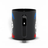 Plus Minus Co Learn To Rest Not To Quit Black Mugs, view 4