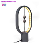 Plus Minus Co LED Balance Lamp USB Charging Ellipse Magnetic Mid-air, view 2