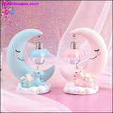 Plus Minus Co LED cartoon ornaments night light unicorn moon light, view 5