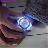 Plus Minus Co Led Flash Luminous Watch Personality trends students lovers, view 3