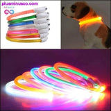 Plus Minus Co LED Flashing Light Band Adjustable Dog Collar, view 3