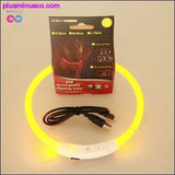 Plus Minus Co LED Flashing Light Band Adjustable Dog Collar, view 4