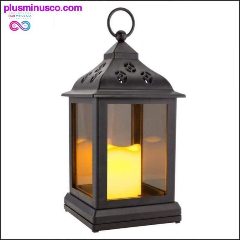 Plus Minus Co Led Flickering Light Lantern