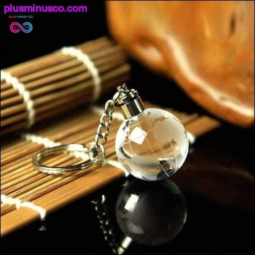 Plus Minus Co Led Light Keychain Car Key Chain Key Ring Football