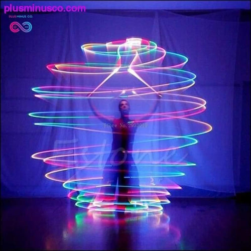 Plus Minus Co LED Multi-Colored POI Balls