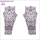Plus Minus Co Leopard Leggings, view 4