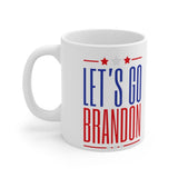 Plus Minus Co Let's Go Brandon 11oz Ceramic Mug, Conservative Gifts, Republican Gifts,Lets Go Brandon Mug, Nascar Mug,  Dad Nascar, Nascar Fan Mug, view 5