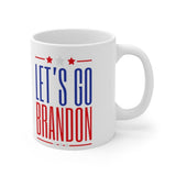 Plus Minus Co Let's Go Brandon 11oz Ceramic Mug, Conservative Gifts, Republican Gifts,Lets Go Brandon Mug, Nascar Mug,  Dad Nascar, Nascar Fan Mug, view 6
