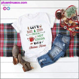 Plus Minus Co Let's Bake Stuff Drink Hot Cocoa and Watch Christmas Movie T, view 5