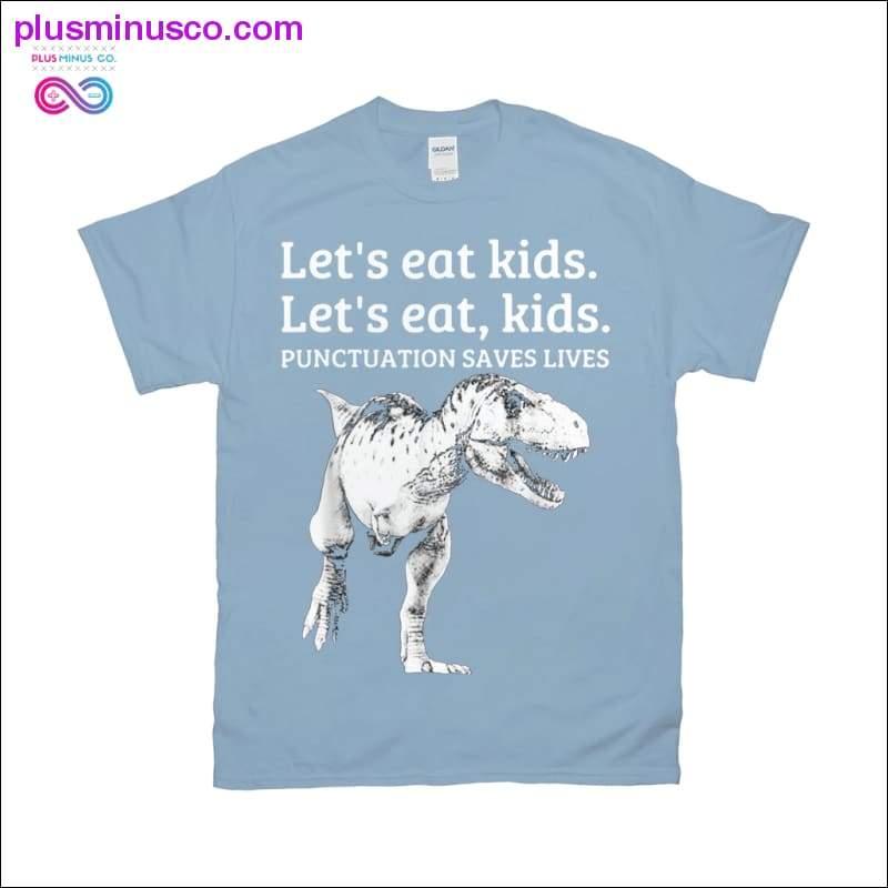 Plus Minus Co Let's eat T-Shirts