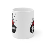 Plus Minus Co Let's go Brandon, ceramic coffee mug, view 2