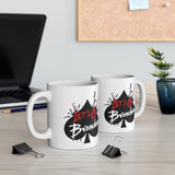 Plus Minus Co Let's go Brandon, ceramic coffee mug, view 6