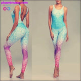 Plus Minus Co LI-FI Mandala Print Yoga Set Fitness Women Sports Running, view 2