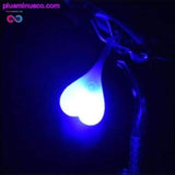 Plus Minus Co Light Heart Shape Waterproof Silicone Night Warning Led, view 6